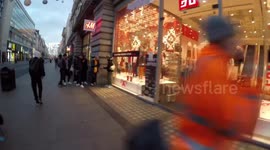 People Queue At Uni Qlo For Black Friday