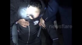 Boy stabbed in face by bicycle handlebars