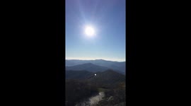 Brasstown Bald observatory view