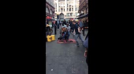 Bit of dancing outside @LondonPalladium #lovestodance #downsyndrome #downssyndrome #boyscandance https://t.co/92ApkSGFRC