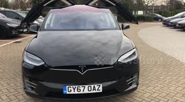 Tesla Model 'Xmas' showcased at Kent showroom