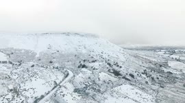 Snow On Benradagh Summit - Nov 24th 2017
