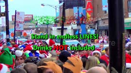 Christma Costume Pub Crawl Wrigleyville, Chicago