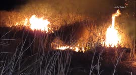 Chula Vista: Otay Ranch Vegetation Fire 11/20/2017