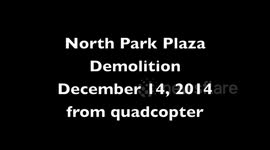 North Park Plaza Demolition in Southfield, MI