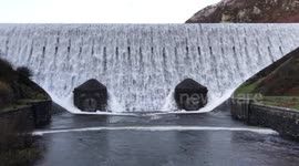 Elan Valley dams overflowing videos's + Photo's 25/11/17