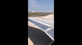 Take off on Airplane from Mexico