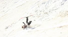 Banged up Braden has violent crash