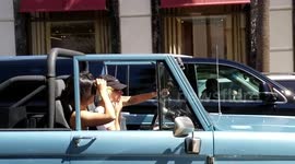 Lady Gaga likes to smoke and ride her classic whip