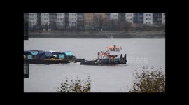 1st Tunnel Boring Machine for Tideway London project arrives on the Thames