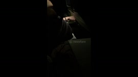 Man Snoring Loudly on a Plane flight
