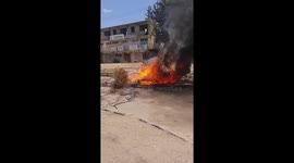 Fires set by Police to stop protest in Kenya
