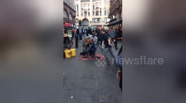 Newsflare Edit - Bit of dancing outside @LondonPalladium #lovestodance #downsyndrome #downssyndrome #boyscandance https://t.co/92ApkSGFRC