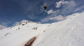 Huge trick ends in back-smack