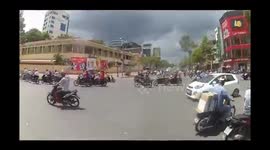 Ho Chi Minh City - Bus ride to Binh Thay Wholesale Market Chinatown,Cholon.