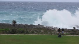 Hurricane Nate pounds Grand Cayman 1 - October 6, 2017