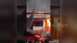 Newsflare Edit - the tragedy of fire market on the city of London