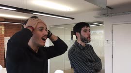 These two fanboys REALLY love the latest Marvel movie trailer