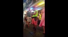 Amazing street magician live performance
