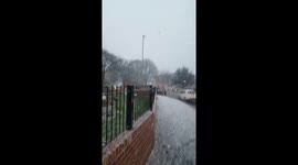 South shields snow