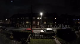 Snow Arrives In Leeds Time Lapse