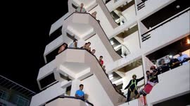 Russian tourist dies after trying to climb into hotel room