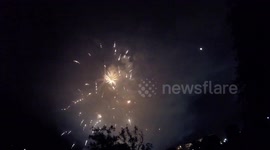 2017 Rose Bowl 4th of july Fireworks show Grand Finale