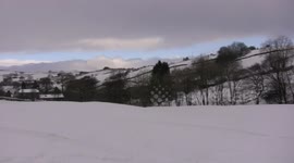 toboggan jump igloo and snow wall demolition
