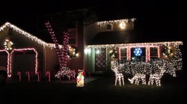 Christmas decorations come alive