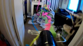 Woman buries gamer boyfriend under paper towels with homemade gun