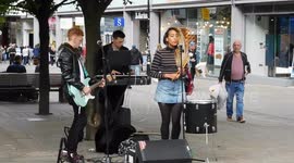 WELCOME SUPERD BAND CHINA LANE BUSKING..IN MANCHETSRE 2017