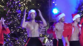 Maksim Chmerkovskiy & Terrell Owens are Secret Sexy Santas!!!