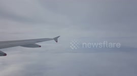 British Airways A320 Crosswind Landing during Storm at London Heathrow!