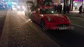 Lamborghini Car accident In London