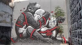 Mazatl & Acaro - Street Art - Monterrey, Mexico