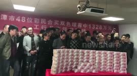 鹰潭:48人合中1328万大奖 !