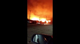 Thomas Fire Ventura Santa Paula  Ca Foothill Rd 12-5-17 ##2
