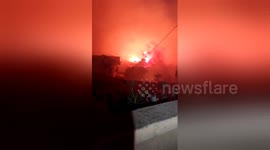 Newsflare Edit - Thomas Fire Ventura Santa Paula Foothill Rd 12-5-17