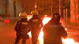 Greek youths clash with police on anniversary of teen's shooting