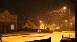 Storm Caroline brings heavy snow to County Londonderry