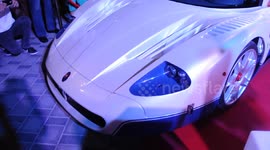Billionaire Owner with his rare Maserati MC12