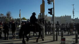 Jerusalem protest against Trump