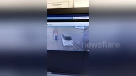 Newsflare Edit - R8 Launch Mode at petrol station