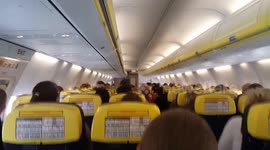 Releaved Ryanair passangers