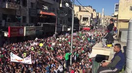 Protest against Jerusalem decision draws 1000s to downtown Amman