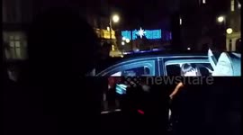 Bella Hadid In Red Dress