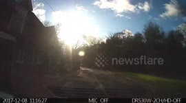 I wouldn't mind but I was blinded by the sun and this idiot pulled out on me. I had to slam on the brakes