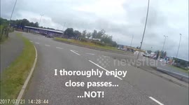 Dangerous close pass