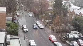 Snow ice and slush