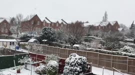 Snow in Leicester December 2017